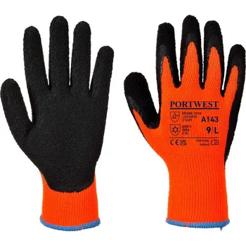 Pracovní rukavice PORTWEST Rukavice Thermal Soft Grip A143, zateplená POR-A143