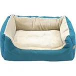 Pelech obdélník Rina petrolejová/šedá 60x40 cm