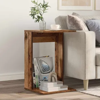 Konferenční stolek vidaXL Boční stůl Staré dřevo 40 x 38 x 62,5 cm kompozitní dřevo [8000370]