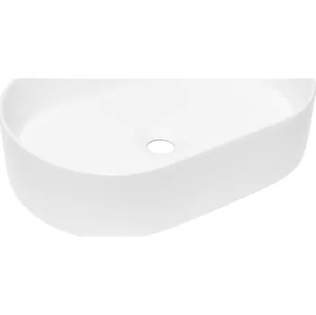 Swiss aqua technologies Umyvadlo na desku SAT Project 50x33 cm bez otvoru na baterii SATUMPRO5033