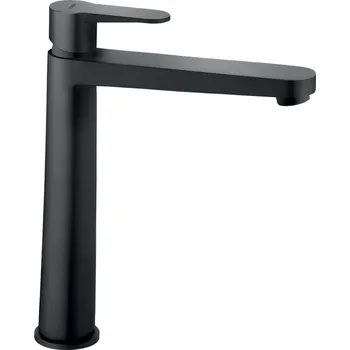 Novaservis Umyvadlová baterie s výpustí Nostris, černá BNS2LBL