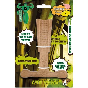 Hračka pro psa MR.DENTAL Hračka Mr. Dental žvýkací bambone kladivo kuřecí S