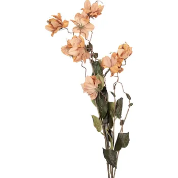 umělá květina Clayre & Eef - Umělá větev s hnědými květy 5PL0258BR