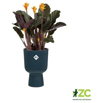 Obal na květináč Obal Vibes Fold Coupe - deep blue 14 cm