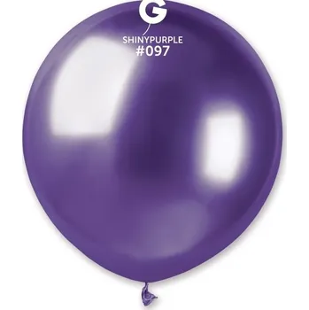 Balónek Gemar Balloons Balónek chromovaný 48 cm – lesklý fialový - 1 ks