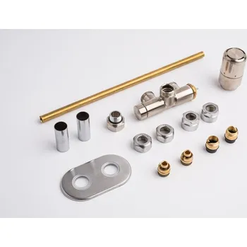 Radiátor P.m.h. Termostatický ventil pro ústřední vytápění Nova 6x7 cm nerez NOV-L-SS