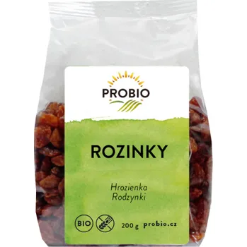 Sušená potravina rozinky PROBIO 200g