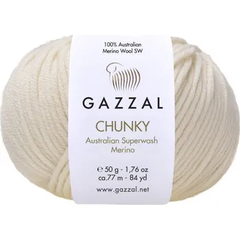 Příze Příze Gazzal Chunky 148 ecru