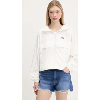 Pánské oblečení Bunda Tommy Jeans DW0DW20672 bílá 00X, vel. XL