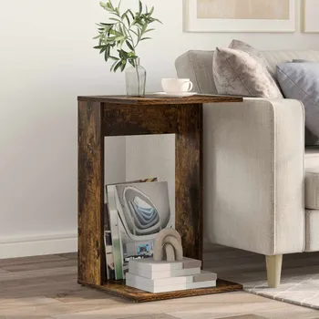 Konferenční stolek vidaXL Boční stůl Kouřový dub 40 x 38 x 62,5 cm kompozitní dřevo [8000368]