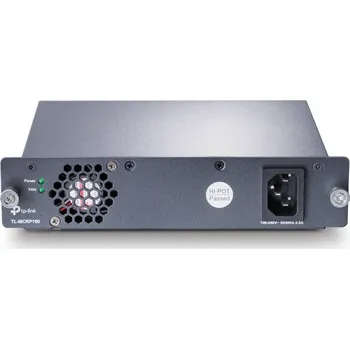 Switch TP-Link TL-MCRP100 napájecí zdroj 102 W Černá