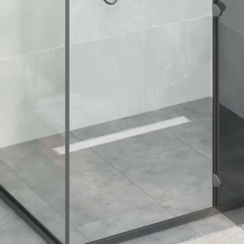 vidaXL 2 v 1 sprchový odtok Stříbrná 70 cm Nerezová ocel 304 [42015939]