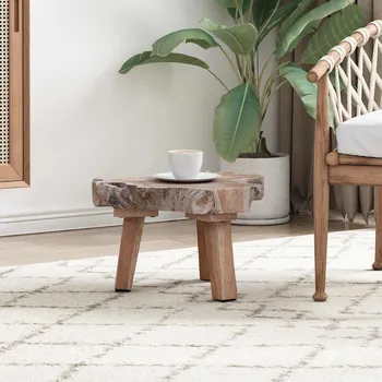 Noční stolek vidaXL Noční stolek Hnědá 40 x 40 x 25 cm Masivní obnovované dřevo [42012359]