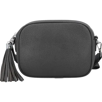 Kabelka Dámská crossbody kabelka tmavě šedá - Paolo bags Ilana šedá