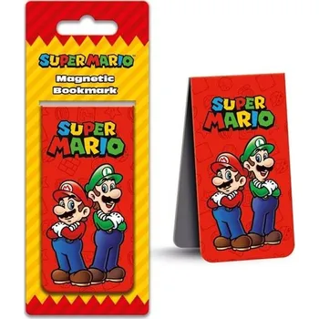 Kniha Super Mario magnetická záložka