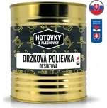 Hotovky z plechovky Držková polévka…