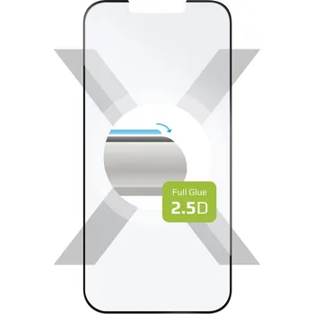 Ochranné tvrzené sklo FIXED Full-Cover pro Apple iPhone 16e, černé