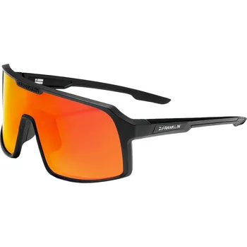 Sluneční brýle D.FRANKLIN Sluneční brýle D.Franklin Wind NO SIZE ČERNÁ|ČERVENÁ