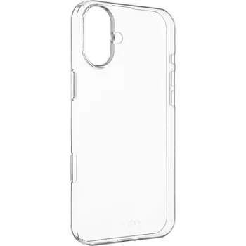 Ultratenký TPU gelový kryt FIXED Story Slim pro Apple iPhone 16 Plus, 0,6 mm, čirý