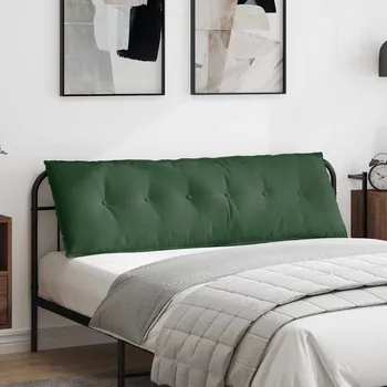 vidaXL Polštář na záda Jungle Green 160 x 50 cm Žebrovaná látka [42014913]