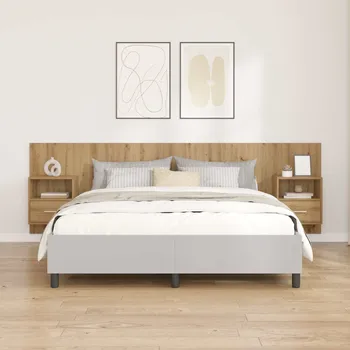 vidaXL Hlavová část s kabinetem 3 pcs Artisanový dub kompozitní dřevo [3415902]