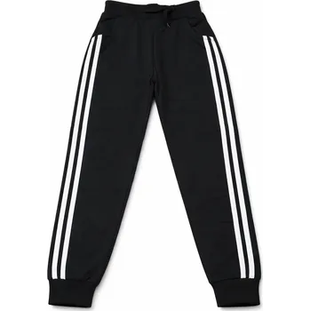 xcena Dětské tepláky s pruhy černé Velikost: 5 roků