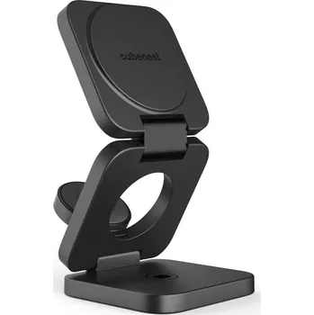 Cubenest E310 Barva: černá bezdrátová magnetická nabíječka