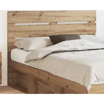 vidaXL Čelo postele s čelo Artisanový dub 150 cm kompozitní dřevo [887536]