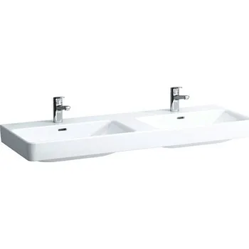 Laufen Dvojumyvadlo Pro S 130x46 cm dva otvory pro baterii H8149680001041