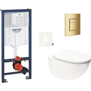 Grohe Závěsný wc set do lehkých stěn / předstěnová montáž SAT Infinitio SIKOGRSIN11SCGL0