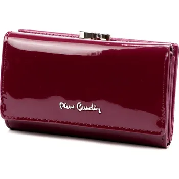 Módní doplněk Značková kožená dámská peněženka Pierre Cardin vínová (GDPN411)