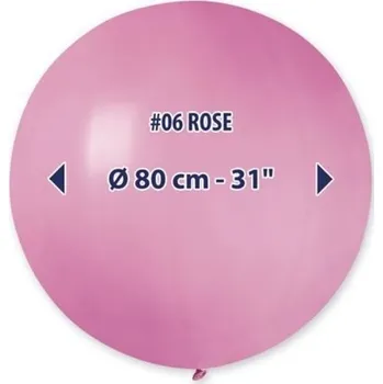 Gemar Balloons Obří nafukovací balon - světle růžová