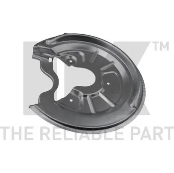 Brzdový kotouč Ochranný plech proti rozstřikování, brzdový kotouč NK 234718