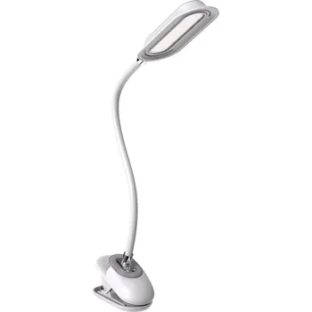 IMMAX LED stolní lampička CLIP/ 7,5W/ DC 12V/1A/ CCT/ IP20/ bílá