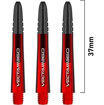 Winmau Násadky Vecta Blade 360 - midi - red
