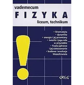 Vademecum fizyka. Liceum. Mini wersja - Nawrot Alicja