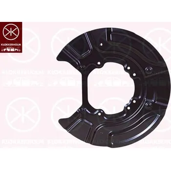 Brzdový systém Ochranný plech proti rozstřikování, brzdový kotouč KLOKKERHOLM 0094870