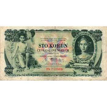 100 Koruna 1931, Série Pb 750926 (100 korun 1931)