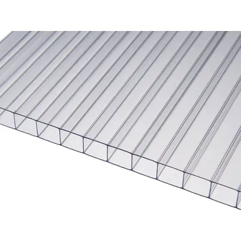 Exolon Komůrkový polykarbonát 2/8 čirý 8 mm, 1050 x 4000 mm