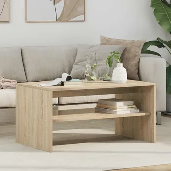 Konferenční stolek vidaXL Konferenční stolek Sonoma dub 80 x 50 x 40 cm kompozitní dřevo [8000278]