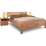 Postel dvoulůžko Sofi-oblá, masiv buk cink