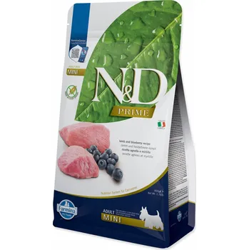N&d Krmivo Dog Prime Adult Mini Lamb & Blueberry 0,8kg