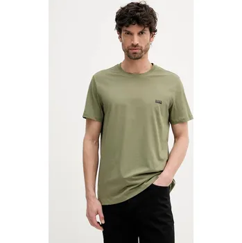 Pánské tričko Bavlněné tričko BOSS T-ShirtRN 365 50531401 zelená 91X, vel. S