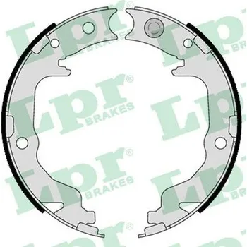 Brzdová čelist Sada brzdových čelistí, parkovací brzda LPR 09540