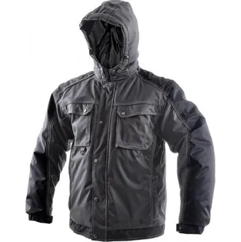 pracovní bunda Canis CXS Bunda IRVINE s odepínacími rukávy, zimní - AKCE! 121000171095 XL Šedá/černá