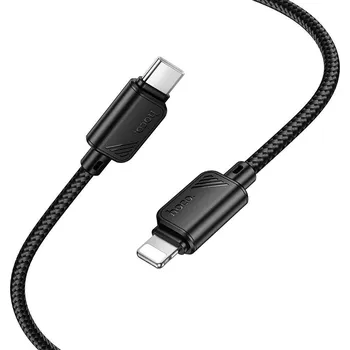 HOCO kabel Type C to Lightning PD 27W X113 1 m černý