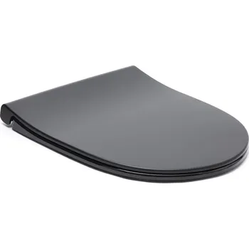 WC sedátko Vitra WC prkénko Sento duroplast černá 120-083R009