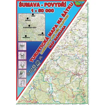Šumava - Povydří Šátek s mapou