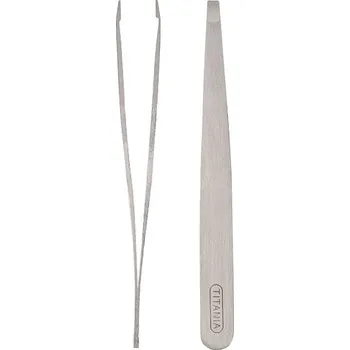 Péče o řasy a obočí TITANIA PROFI Pinzeta rovná