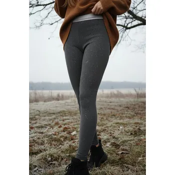 Dámské legíny Dámské legíny tmavě šedá